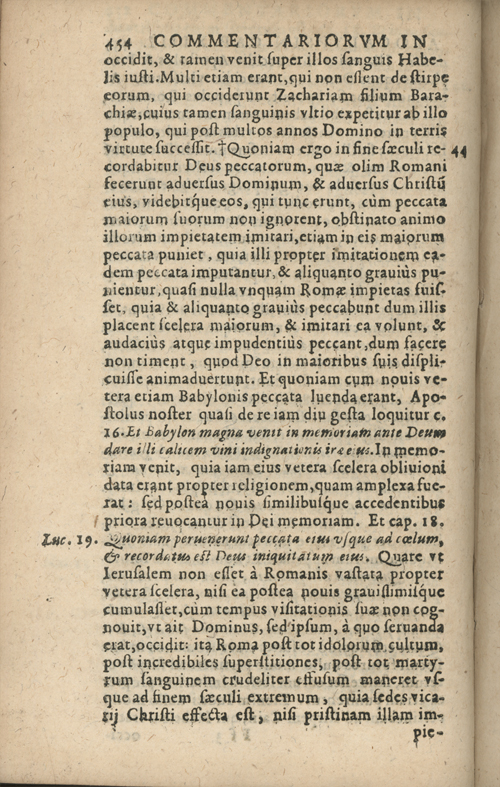 In sacram beati Ioannis Apostoli and Evangelistae Apocalypsin Commentarii by Francisci Riberae, Presbyteri Societatis Iesu, 1602 edition in Latin - read online free