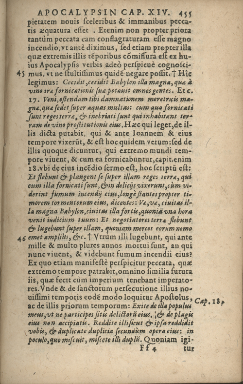 In sacram beati Ioannis Apostoli and Evangelistae Apocalypsin Commentarii by Francisci Riberae, Presbyteri Societatis Iesu, 1602 edition in Latin - read online free