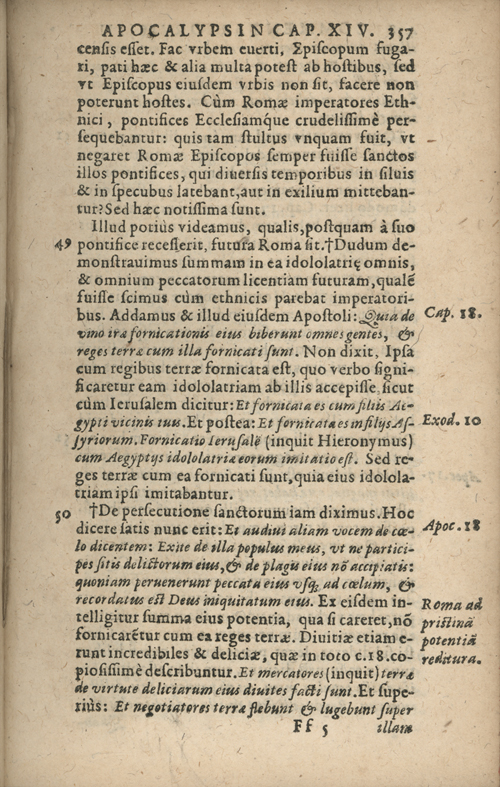 In sacram beati Ioannis Apostoli and Evangelistae Apocalypsin Commentarii by Francisci Riberae, Presbyteri Societatis Iesu, 1602 edition in Latin - read online free