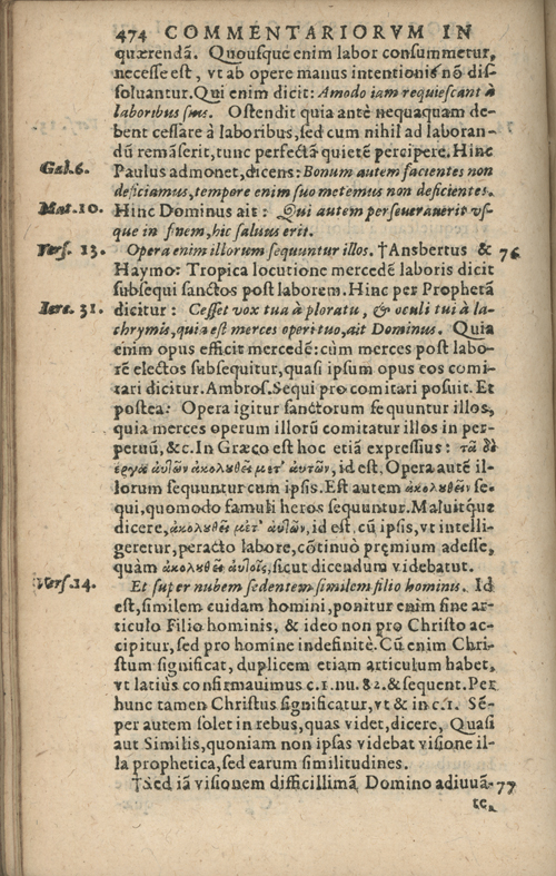 In sacram beati Ioannis Apostoli and Evangelistae Apocalypsin Commentarii by Francisci Riberae, Presbyteri Societatis Iesu, 1602 edition in Latin - read online free