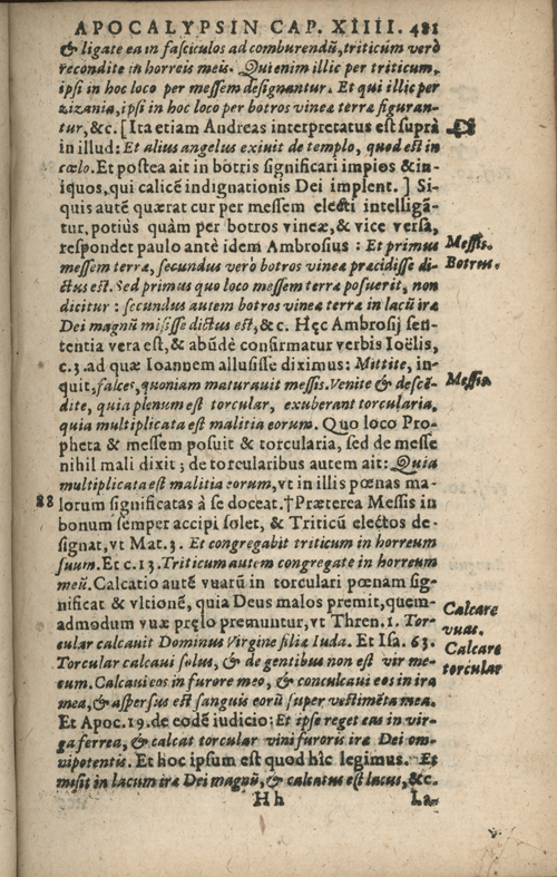 In sacram beati Ioannis Apostoli and Evangelistae Apocalypsin Commentarii by Francisci Riberae, Presbyteri Societatis Iesu, 1602 edition in Latin - read online free