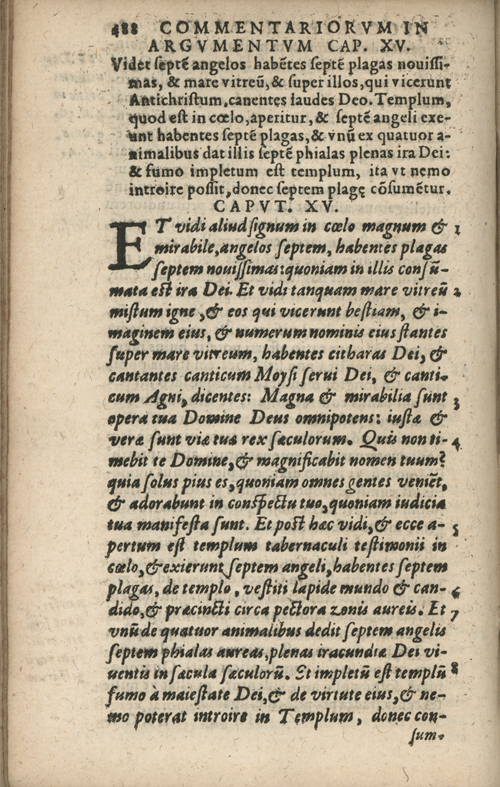 In sacram beati Ioannis Apostoli and Evangelistae Apocalypsin Commentarii by Francisci Riberae, Presbyteri Societatis Iesu, 1602 edition in Latin - read online free