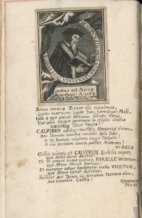 Institutione della Religion Christiana di Giovanni Calvino, edizione 1557 in Italiano tradotta per Giulio Cesare Paschali