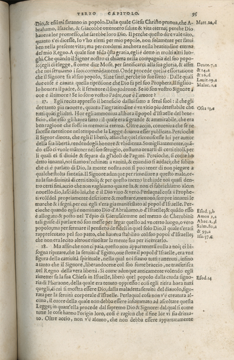 Institutione della Religion Christiana di Giovanni Calvino, edizione 1557 in Italiano tradotta per Giulio Cesare Paschali