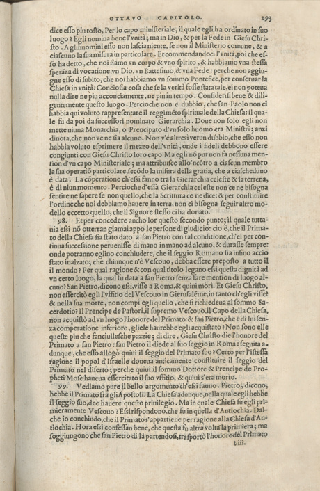 Institutione della Religion Christiana di Giovanni Calvino, edizione 1557 in Italiano tradotta per Giulio Cesare Paschali
