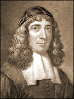 Portrait of John Owen, the English Puritan Preacher and Author
