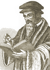Illustration of John Calvin the Reformer
