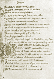 Commencement of La Noble Lecon of the Vaudois