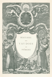 Title page from Jean Leger's History of the Vaudois of the Piedmont