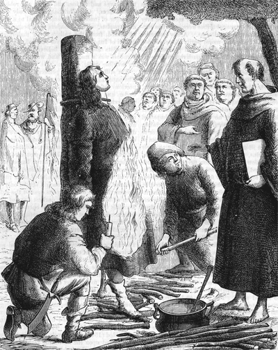 Martyrdom of a Vaudois.