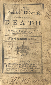 A Practical Discourse Concerning Death by William Sherlock (Sermons, 1723 Edition)
